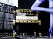 Goddess Kyaa - Cum Quickly! For My Azure Stockings