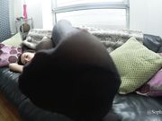Sophia smith tights pantyhose feet massage