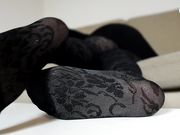 Czech Soles - Anna in her favorite worn pantyhose teasing you