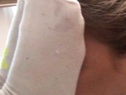 Sweet Southern Feet - Sock Bitch Sucks Sweaty Sock Like A Big C0ck