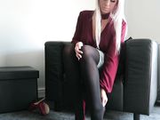 Luci Jones Shoe Tease - Worship My Red Heels