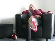 Luci Jones Shoe Tease - Worship My Red Heels