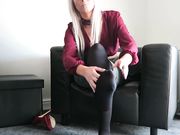 Luci Jones Shoe Tease - Worship My Red Heels