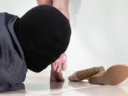 lolita feet - Worship (white heels with peach nails)