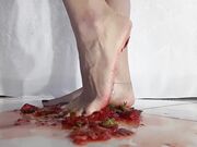 lolita feet - Food crush - Strawberry