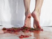 lolita feet - Food crush - Strawberry