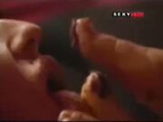 Reporter has his feet licked