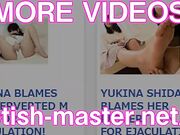 Asami - Smelling at her FEET & STOCKINGS, and her FOOT