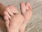 nice yong barefeet and soles joi