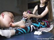 Lick my shoes clean - Foot Domination