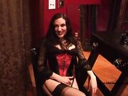 Sharina Nicole boot & sweaty nylon sniff