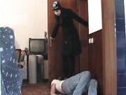 Goddess Bojana-Slave sniff my boot & socks