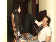 Goddess Bojana-Slave sniff my boot & socks