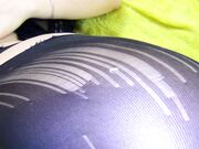 NIMPHO SEXUALLY TORN TIGHTS, FUCK TOY AND GETS BIG LOAD CUM ON LEGS-SANYANY