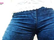 Miss Honey Barefeet - Jeggins Ass Tease