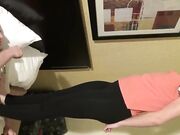 Goddess Nikki Next foot trample spiting in mouth