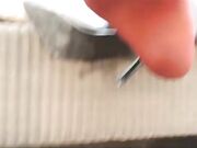 Young Goddess Kim-sweaty stockings