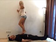 Goddess Gabriella - Trampling And Facestanding