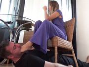 Goddess Gabriella - Foot Worship Table