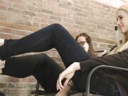 Dreamgirls In Socks - Jordan And Presleys First Foot Fetish Experience