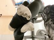 RAVYN'S SMELLY FEET UNDER THE DESK 2