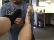 Goddess Rapture-big sweaty socks feet