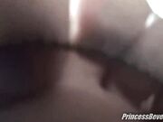 Princess Beverly stinky feet sniff