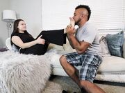 Ivory tease and worship her feet.Get cumshot on soles