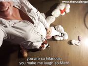 Nadya Zabava - I'll Trample On You And Your Face.Humiliatrix In Action.Femdom,foot Fetish.