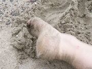 mylene - Foot Fetish Sea Waves Amp Sand On My Feet