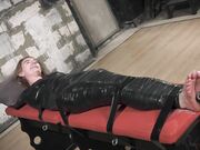 RussianFetish - Mummification, tickling and a little foot torture for Katrina's soles