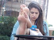 brunette milf bare soles