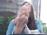 brunette milf bare soles