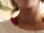 sexy blonde milf tease with her small feet