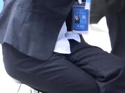 Car sale's black highheels