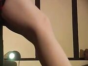 Empress Maxena-boot and nylon feet worship