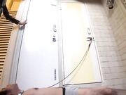 Japanese Goddess boot and sweaty nylon feet