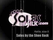 Kellie shoe rack soles