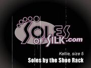 Kellie shoe rack soles