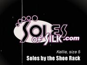 Kellie shoe rack soles