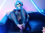 Black Kitsune - Wasp Anal, Footjob And Cumshot On Feet