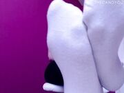 Candy Glitter - Sniff & Lick My Stinky Feet - 1080p