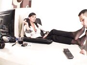 Goddess Sonia-sniff my feet slave