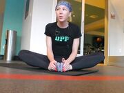 Janira Wolfe sneakers and bare feet JOI