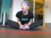 Janira Wolfe sneakers and bare feet JOI