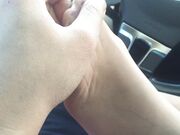 Massage feet in stockings