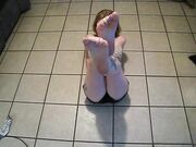 Twisted Toes feet on the floor