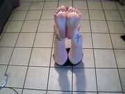 Twisted Toes feet on the floor