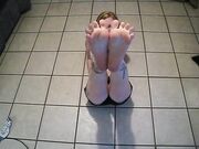 Twisted Toes feet on the floor