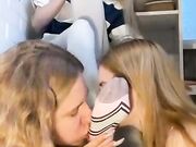 Lesbian Foot worship